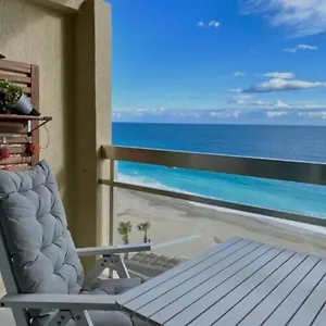 Fantástico Estudio En 1a Línea De Playa Con Piscina Almuñécar